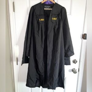 LSU Master’s Graduation Cap Gown Hood Regalia Unisex Men and Women